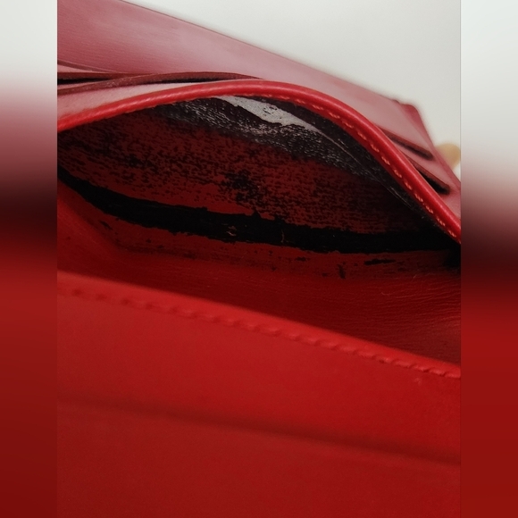 Louis Vuitton Red Epi Bi-fold Wallet - Picture 9 of 10